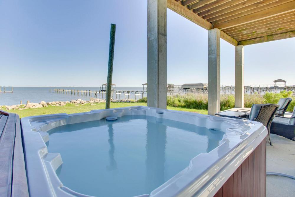 Lakefront NOLA Home with Hot Tub and Views!